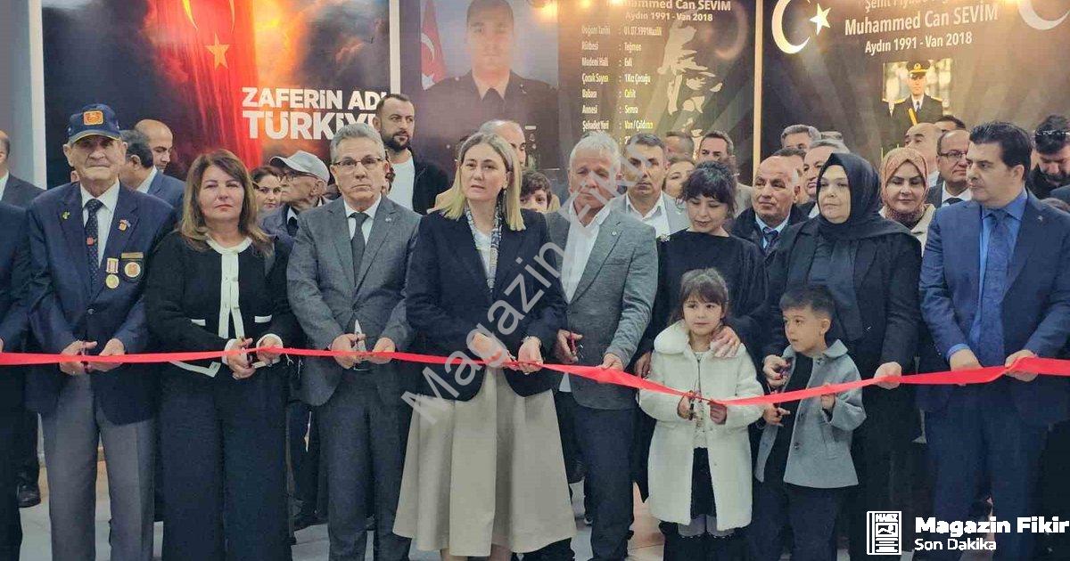 "Nazilli'de Duygusal Tören: Şehit Teğmen Muhammet Can Sevim’in Adı Okulda Ölümsüzleşti" başlıklı hab