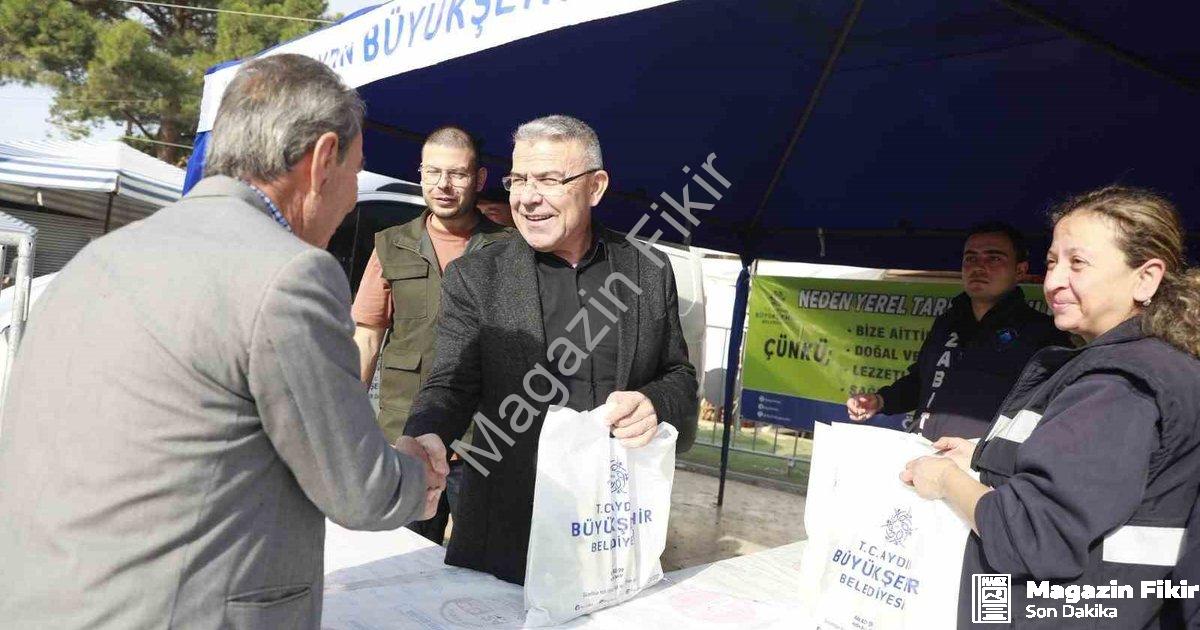 "Aydın’da Ata Tohumu Bereketi: Köşk İlçesinde Ücretsiz Fide Dağıtımı Yapıldı" başlıklı haber için fo