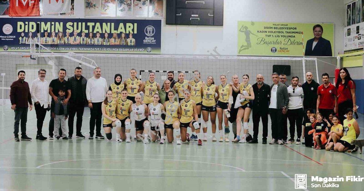 "Didim'in Sultanları Evinde Destan Yazdı: Nefes Kesen Derbi 3-2 Bitti" başlıklı haber için fotoreali