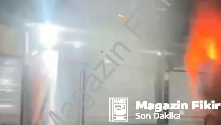 İzmir’de Dehşet Anları: İş Yerine Silahlı ve Bombalı Saldırı Anı Kamerada