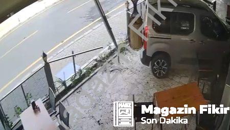 Aydın’da Dehşet Anları: 15’lik Sürücü İş Yerine Daldı, Kaçamadı!