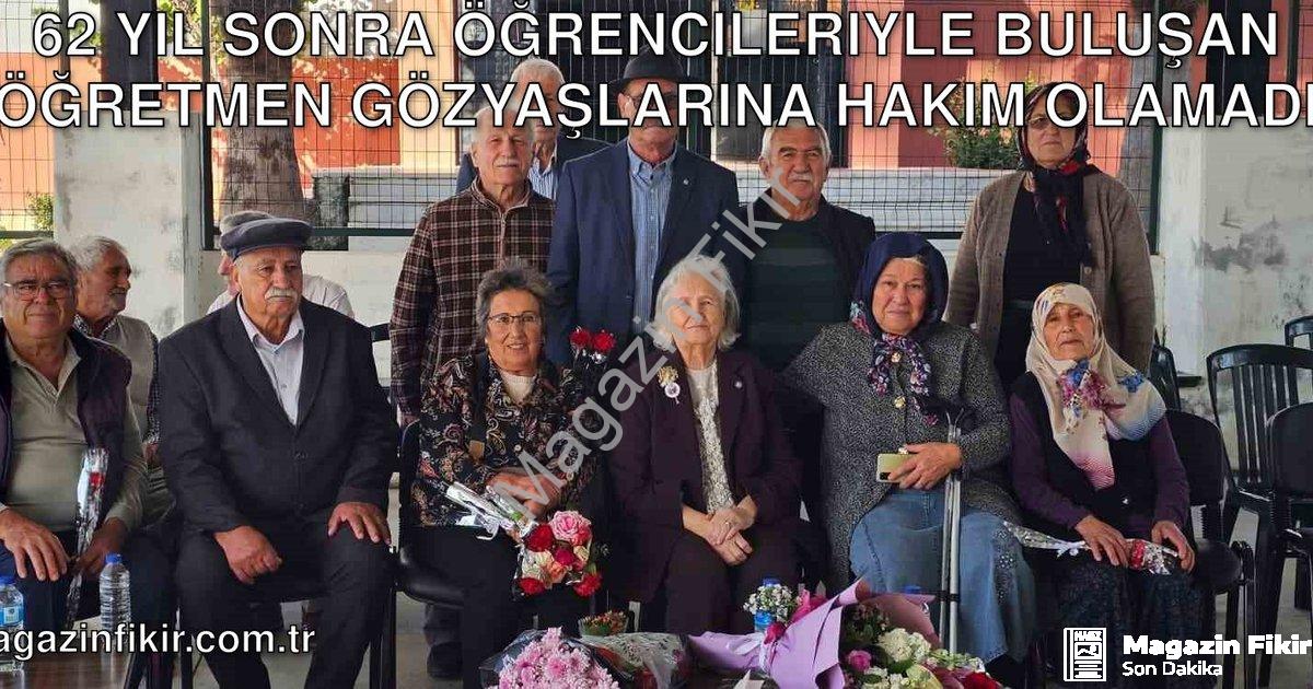 "62 Yıl Sonra Öğrencileriyle Buluşan Öğretmen Gözyaşlarına Hakim Olamadı" başlıklı haber için fotore