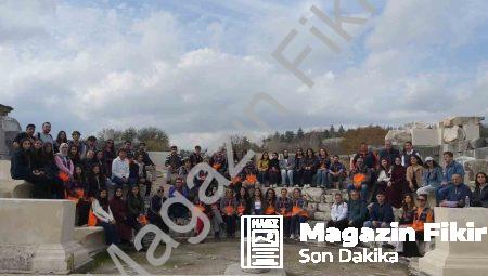 AFAD gönüllüleri Stratonikeia’da tarihle buluştu