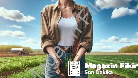 Genç kadın çiftçi toprağa dönerek hayatını değiştirdi
