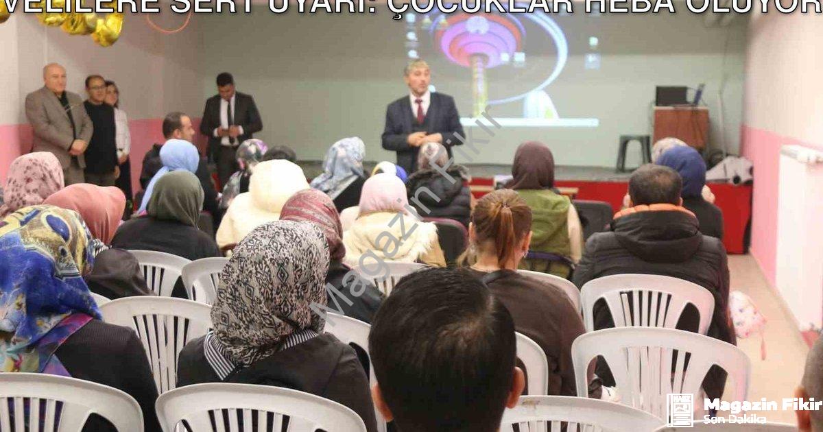 "İl Millî Eğitim Müdürü Yılmaz'dan Velilere Sert Uyarı: Çocuklar Heba Oluyor" başlıklı haber için fo