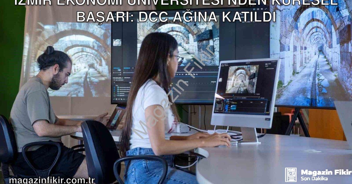"İzmir Ekonomi Üniversitesi'nden Küresel Başarı: DCC Ağına Katıldı" başlıklı haber için fotorealisti
