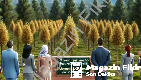 Çivril Belediyesi’nden Öğretmenlere Yeşil Jest: Hatıra Ormanı Kuruldu