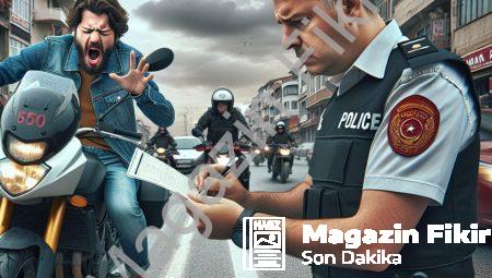 Manisa’da Motosikletlilere Sıkı Denetim: Milyonluk Ceza Kesildi