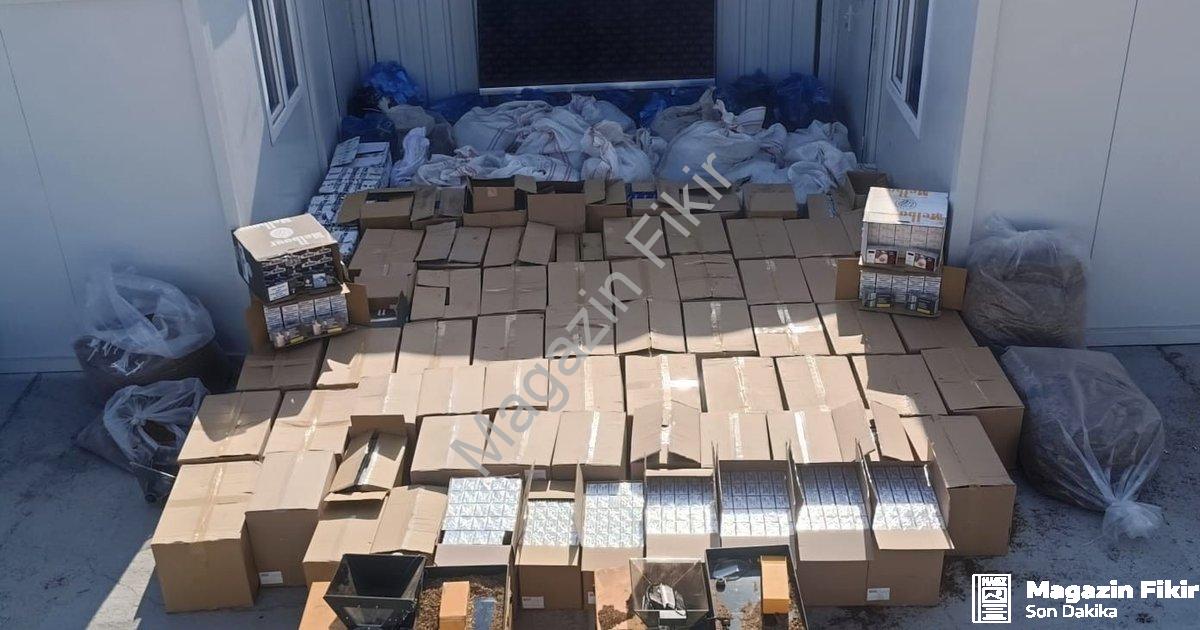 "Aydın ve İzmir'de Dev Kaçakçılık Operasyonu: 5 Kişi Gözaltına Alındı" başlıklı haber için fotoreali