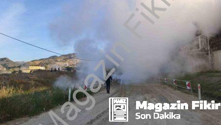 Aydın’da Korkutan Anlar: Jeotermal Hattı Patladı, Yollar Göle Döndü