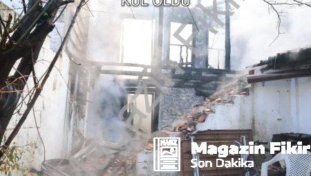 Muğla Menteşe’de Korkutan Yangın: İki Ev Kül Oldu