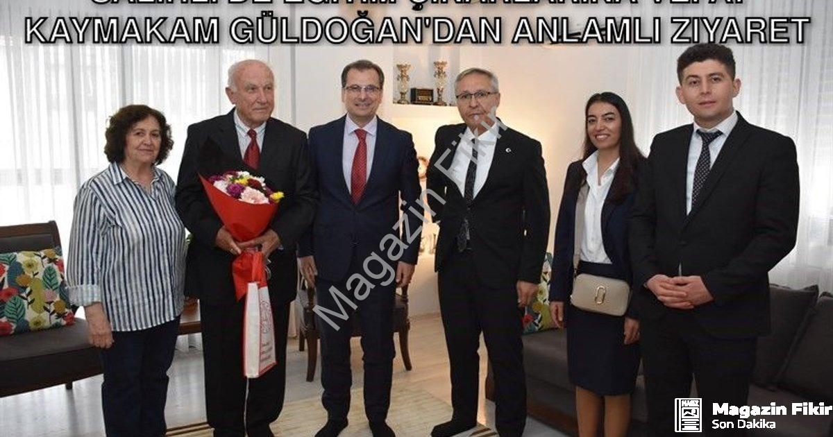 "Salihli'de Eğitim Çınarlarına Vefa: Kaymakam Güldoğan'dan Anlamlı Ziyaret" başlıklı haber için foto