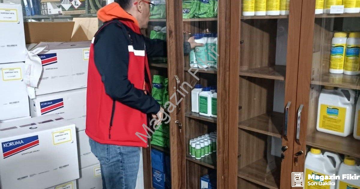 "Uşak'ta Gıda Güvenliği İçin Sıkı Takip: Zirai İlaç Bayileri Denetleniyor" başlıklı haber için fotor
