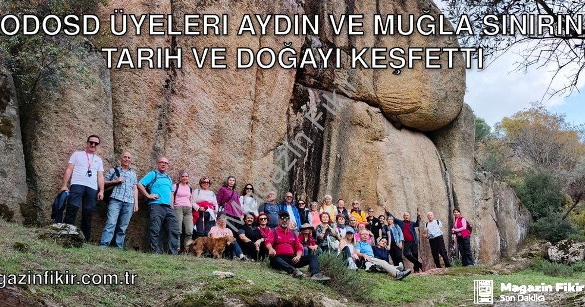 "EKODOSD Üyeleri Aydın ve Muğla Sınırında Tarih ve Doğayı Keşfetti" başlıklı haber için fotorealisti