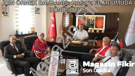Bergama Kızılay ve Öğrencilerden Gazze İçin Örnek Davranış: Harçlıklar Umuda Dönüşüyor