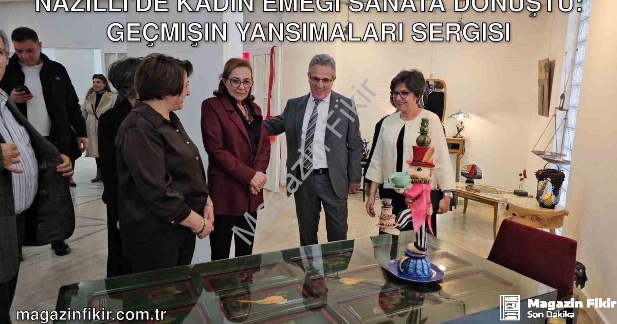 "Nazilli'de Kadın Emeği Sanata Dönüştü: Geçmişin Yansımaları Sergisi" başlıklı haber için fotorealis