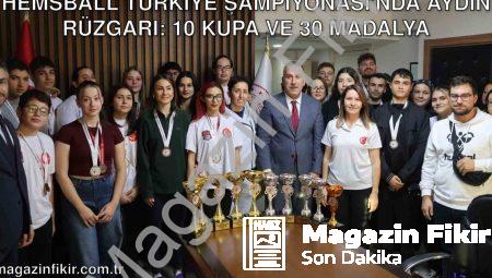 Hemsball Türkiye Şampiyonası’nda Aydın Rüzgarı: 10 Kupa ve 30 Madalya