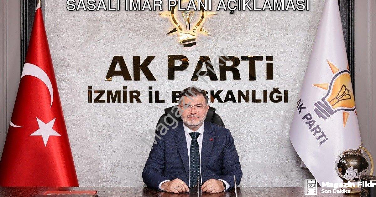 "AK Parti İzmir İl Başkanı Saygılı'dan Sasalı İmar Planı Açıklaması" başlıklı haber için fotorealist