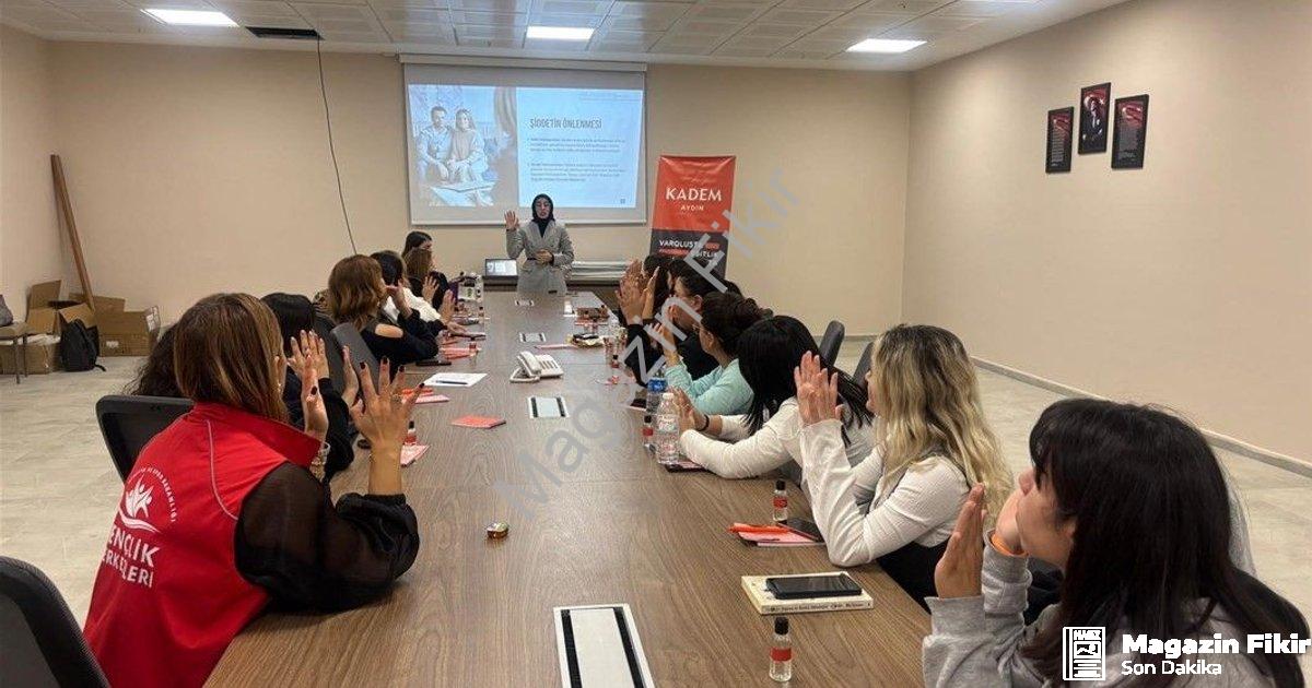 "Aydın'daki Yurtlarda Öğrencilere Şiddetle Mücadele ve Siber Güvenlik Eğitimi Verildi" başlıklı habe