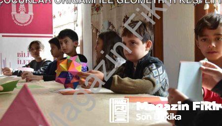 MSKÜ’de Bilim ve Sanat Buluşması: Çocuklar Origami ile Geometriyi Keşfetti
