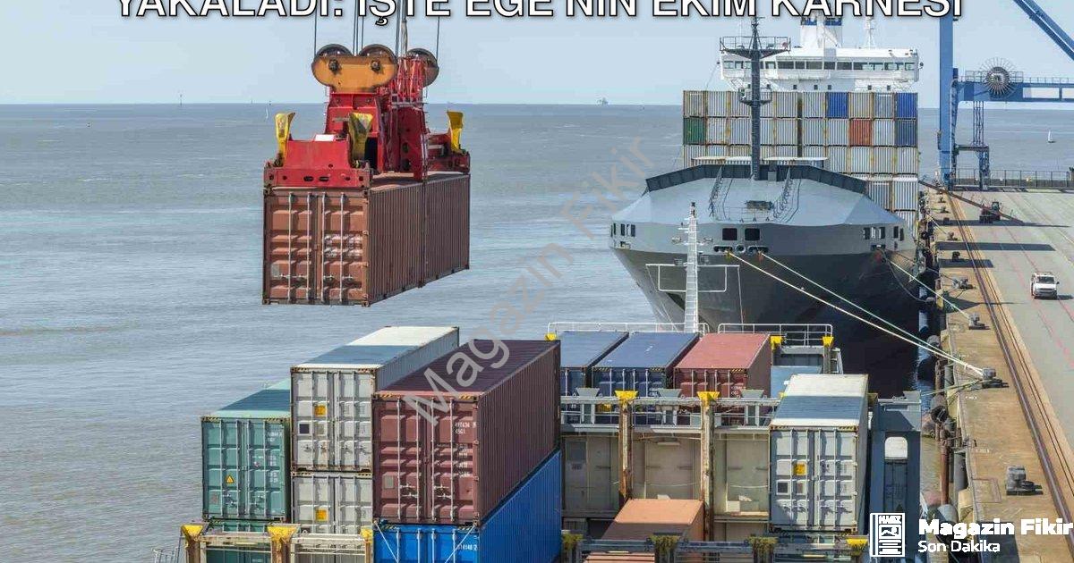 "Aydın İhracatta Yükseliş Trendini Yakaladı: İşte Ege'nin Ekim Karnesi" başlıklı haber için fotoreal