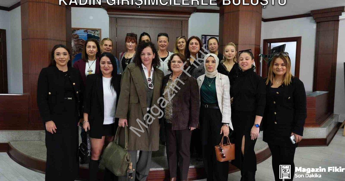 "Didim Belediye Başkanı Hatice Gençay Kadın Girişimcilerle Buluştu" başlıklı haber için fotorealisti