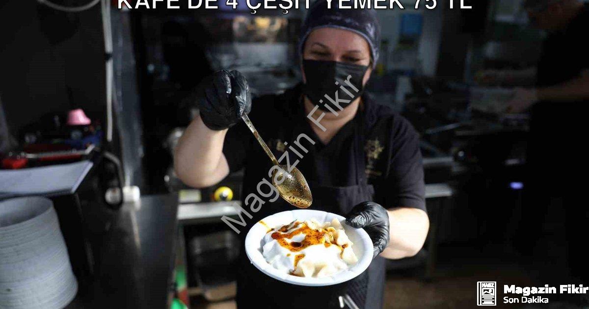 "Aydın'da Ekonomik Lezzet Durağı: Havuz Kafe'de 4 Çeşit Yemek 75 TL" başlıklı haber için fotorealist