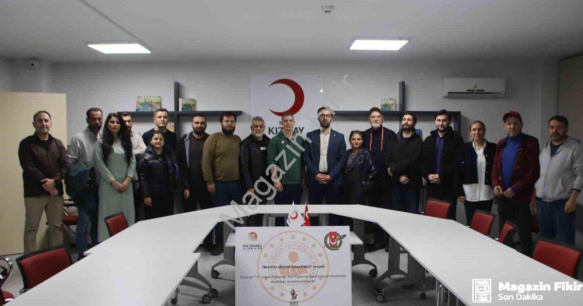 "Manisa Medya Akademisi Yapay Zeka Haberciliği Eğitimiyle Başladı" başlıklı haber için fotorealistik