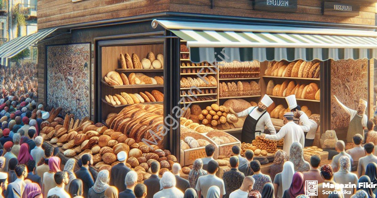 "Merkezefendi Halk Ekmek Ağı Genişliyor: 31. Büfe Hizmete Girdi" başlıklı haber için fotorealistik,