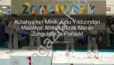 Kütahya’nın Minik Judo Yıldızından Madalya: Ahmet Burak Maran Zonguldak’ta Parladı!