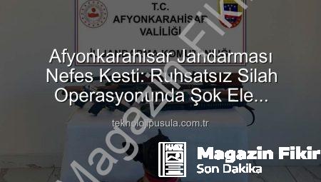 Afyonkarahisar’da Nefes Kesen Operasyon: 7 Ruhsatsız Silah Ele Geçirildi!